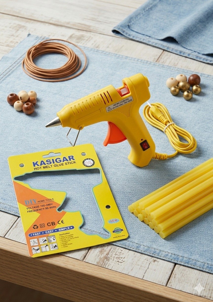 YELLOW GLUE GUN